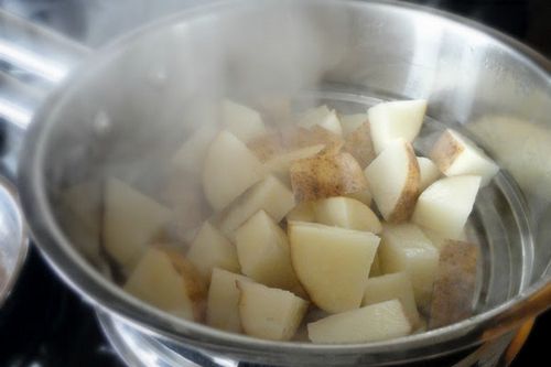 Дышать над картофелем